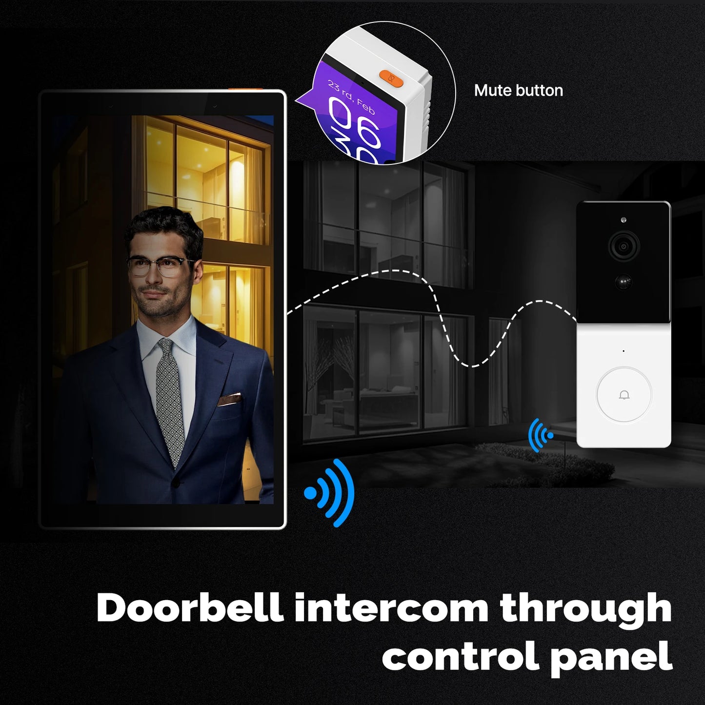 MOES Tuya Wifi Smart 5-inch Touch Screen US Center Control Panel Voice Control Alexa And ZigBee Gateway Built-in Scene Control