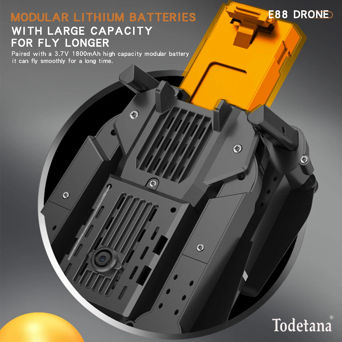 High - Performance Drone for Aerial Imaging, with Real - Time HD Transmission, Adjustable Up - Down Lens, and 100m Remote Contro