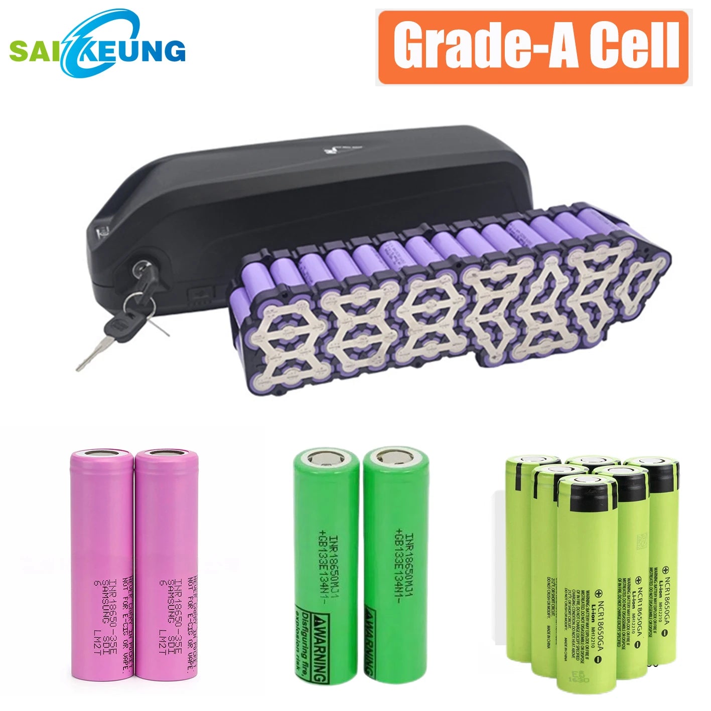 Cham Electric Bike Hailong 60ah Rider 48V45AH Battery 52V 18650 72V60V 30AH40ah 50ah 60A BMS Huge Capacity 2000W Super Powerful