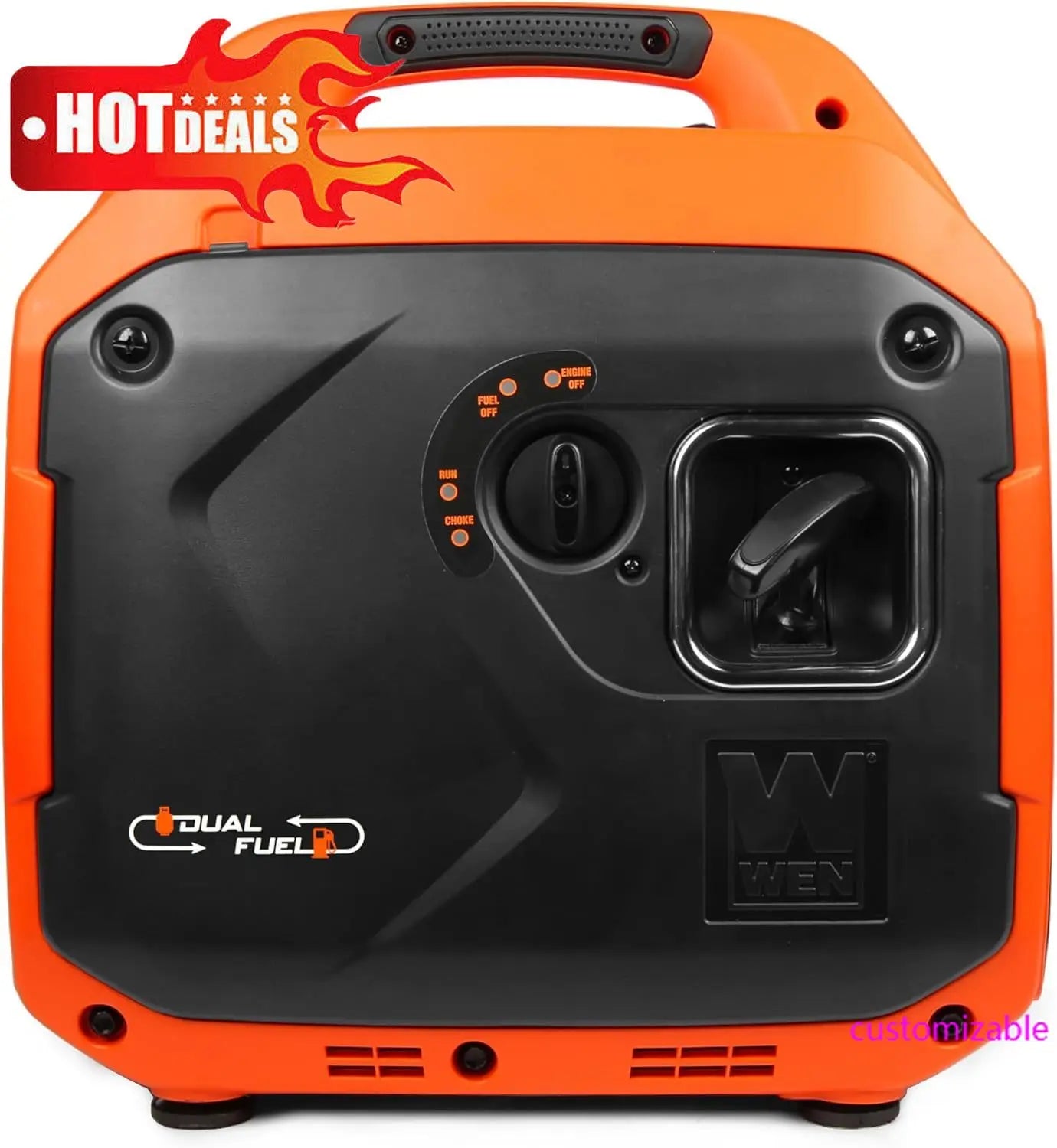 Quiet and Lightweight 3600-Watt Dual Fuel RV-Ready Portable Inverter Generator with Fuel Shut Off and CO Watchdog (DF360iX)