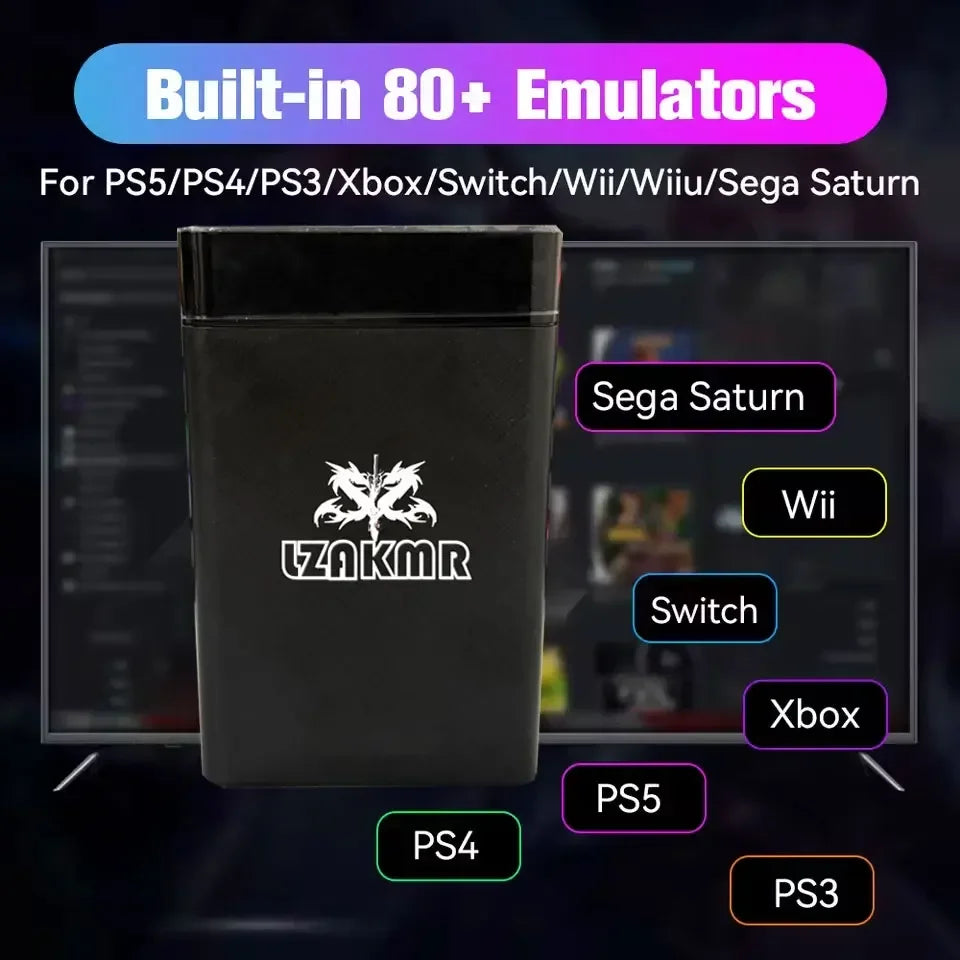 1TB Internal Hard Drive Disk For PS5/PS4/PS3/WII/SWITCH/WIIU/XBOX  7mm Height Thickness SATA 3 128M 6.0Gb/s 5400 RPM
