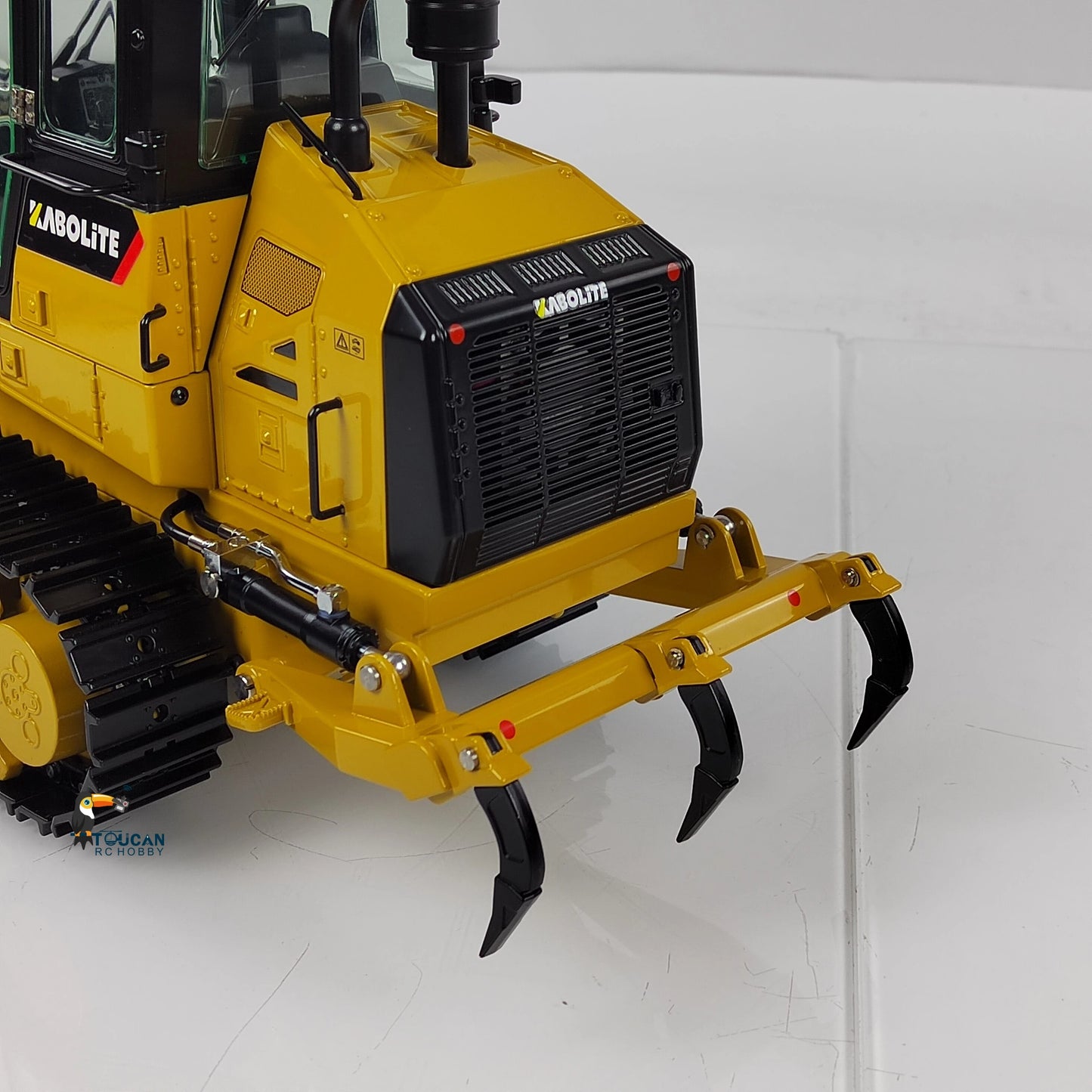 US Stock Kabolite 1/16 K963 100 Hydraulic RC Loader Remote Control Construction Vehicle Models with Lights for Hobbyists