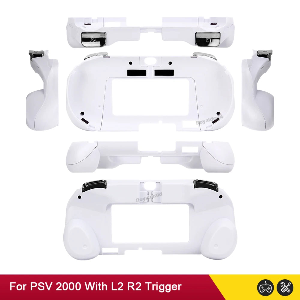 Gamepad Hand Grip Joystick Stand Shell Case Protector with L2 R2 Trigger Button For PS VITA 2000 PSV 2000 Slim Game Accessories