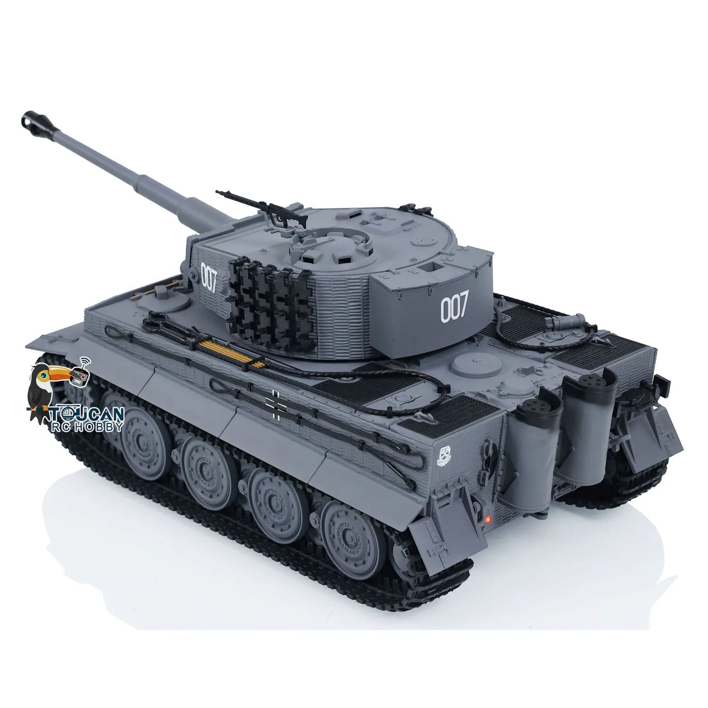 US Stock 1/24 Taigen Tiger I Remote Control Infrared Combat Military Tanks RC Battle Tank Wargaming Set for Collectors