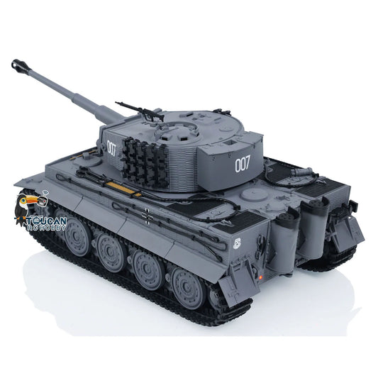 US Stock 1/24 Taigen Tiger I Remote Control Infrared Combat Military Tanks RC Battle Tank Wargaming Set for Collectors