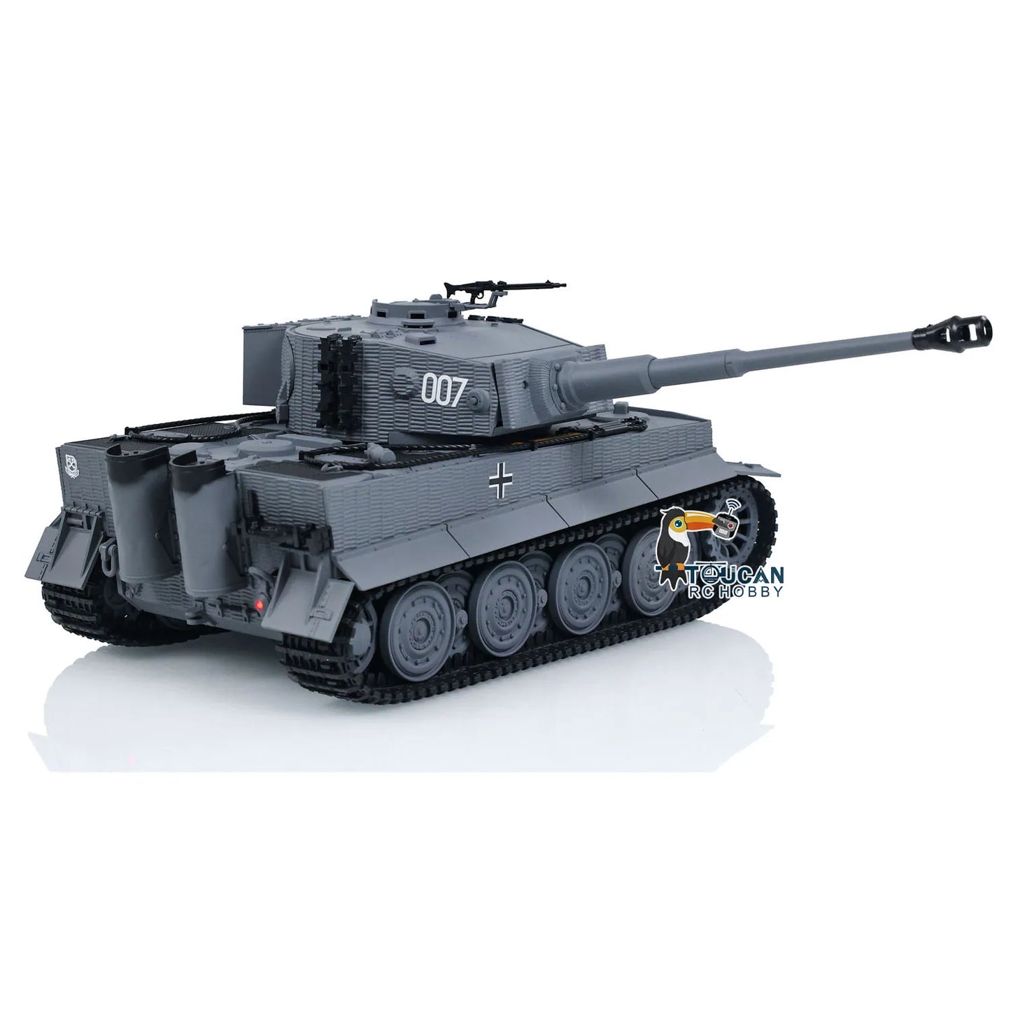 US Stock 1/24 Taigen Tiger I Remote Control Infrared Combat Military Tanks RC Battle Tank Wargaming Set for Collectors