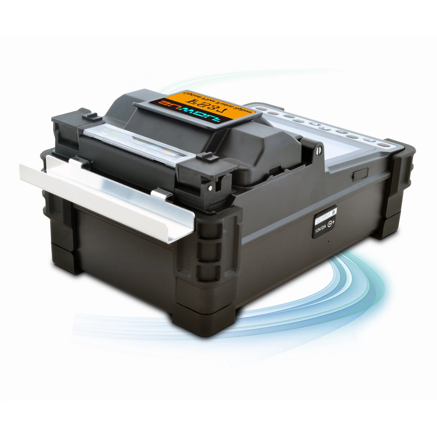 SUWOLF 4.3" Touch LCD Screen High Precision Fiber Optic Fusion Splicer Machine for SM, MM, NZ-DS, EDF Fibers (FS37)