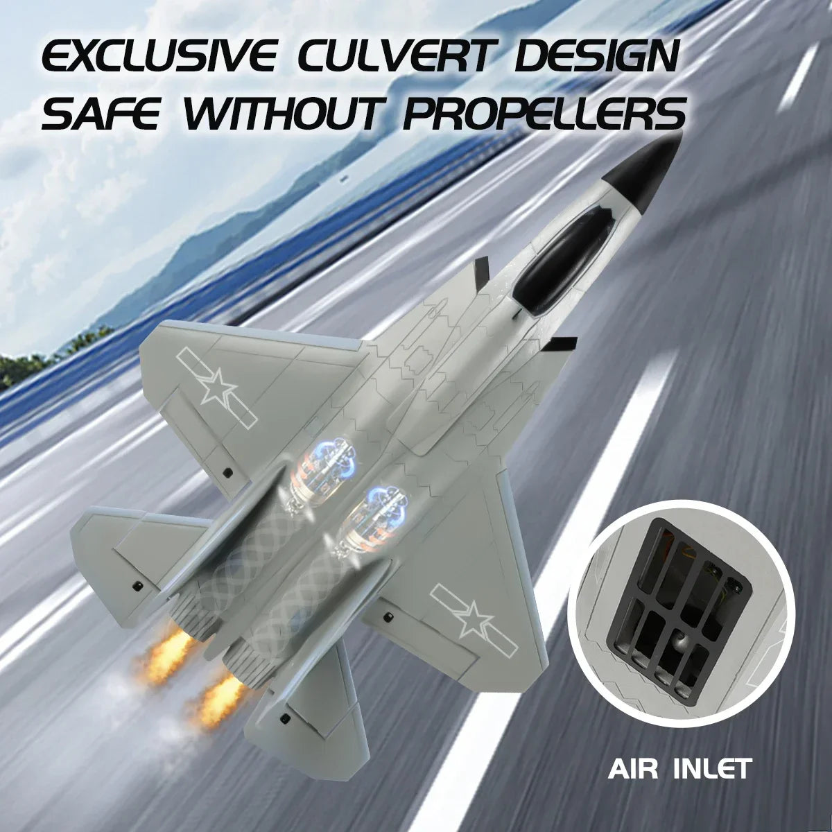 J-35 RC Plane 2.4G 4 Channels Airplane FX9631 3D 6G Brushless EPP Remote Control Stunt Aircraft Toys for Adult Children