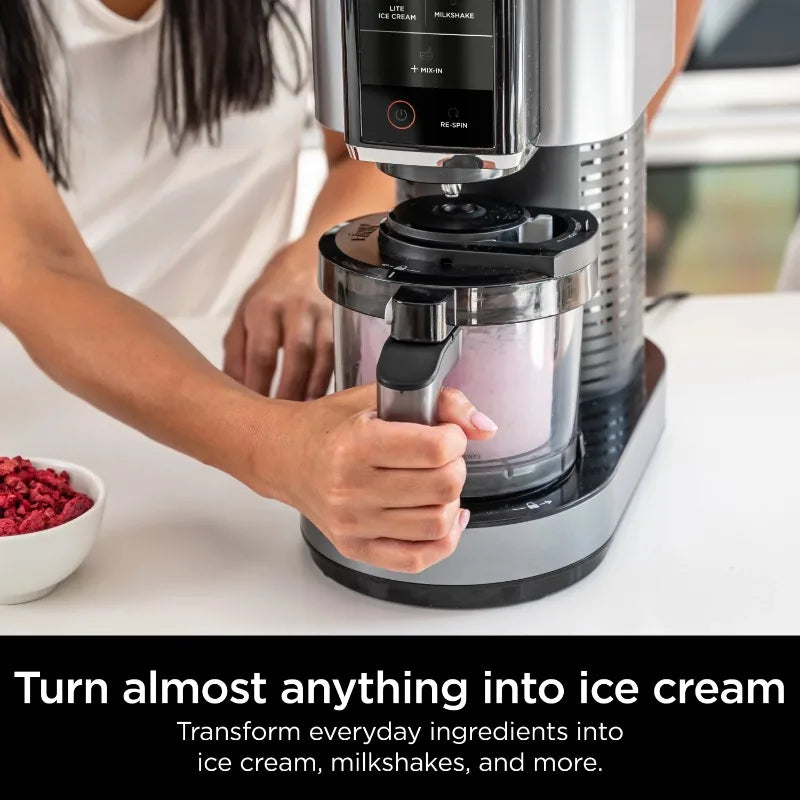 Ninja™ CREAMi™ Ice Cream Maker, 5 One-Touch Programs, with 2 Pints Included, Walmart Exclusive