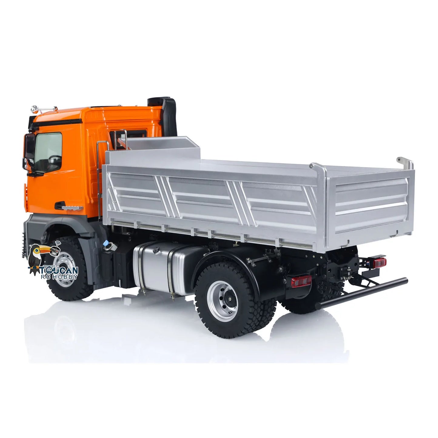 1/14 Scale Kabolite 5701 4x4 RC Dump Truck Sound Light 2-Speed Off-Road Remote Control Dumper Car Vehicle for Adults Hobbyists