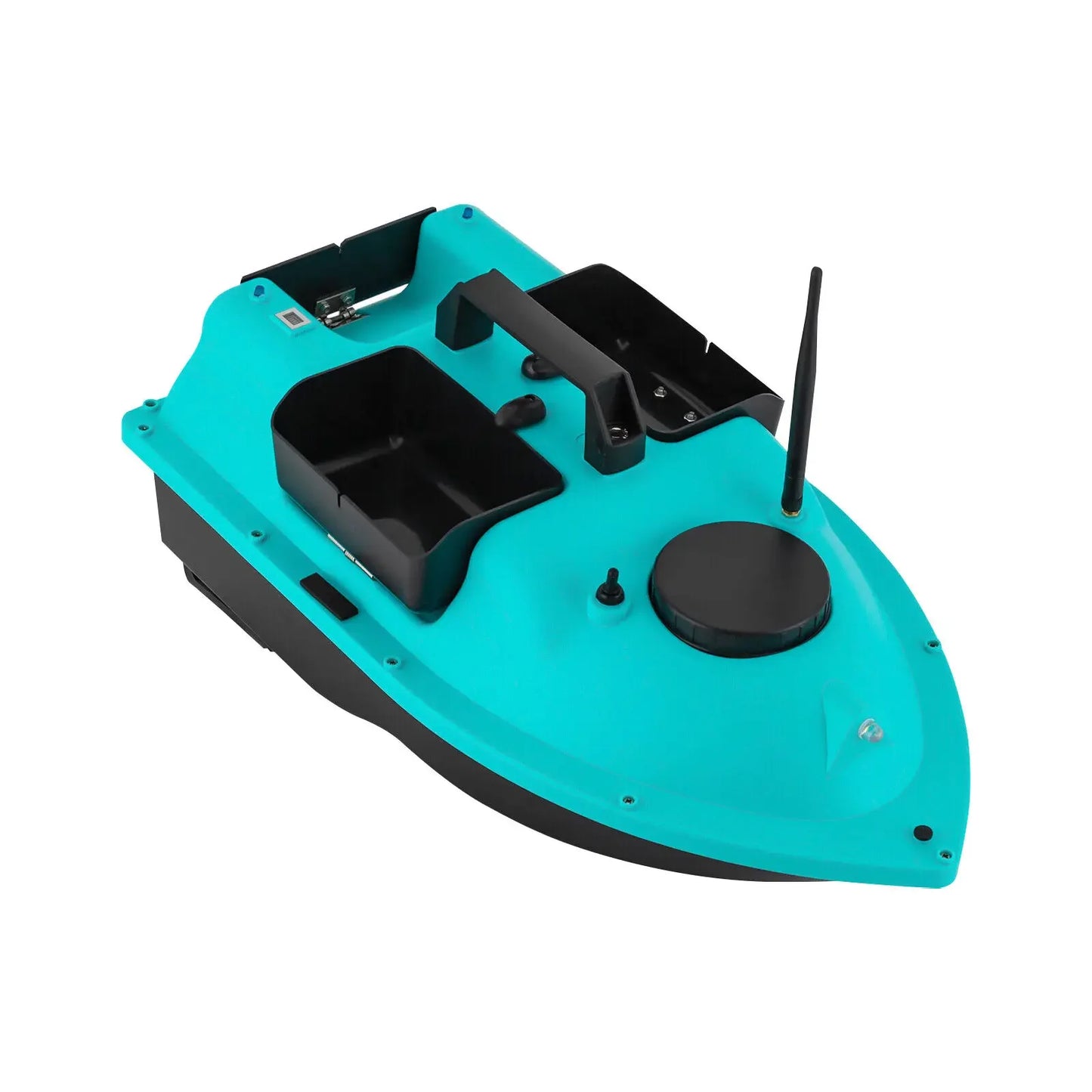 Blue Fishing Bait Boat – 600m GPS Remote Control with 90min Standby Lithium Battery