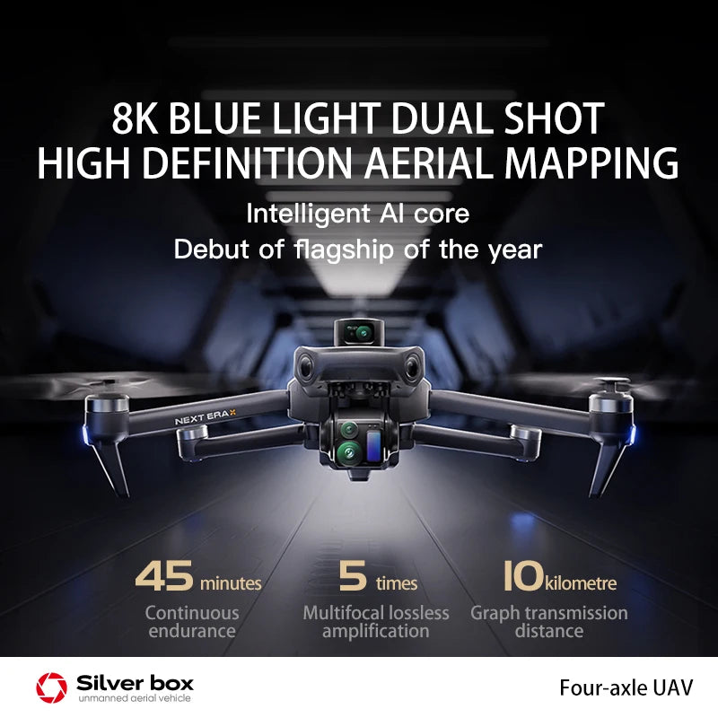 P7 MAX High-end Professional GPS Drone 8K With Screen Remote Control 20km Digital Image Transmission Brushless RC Quadcopter Toy