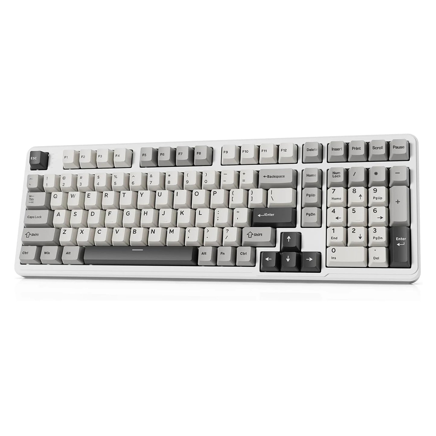 ATTACK SHARK X98 Wireless Mechanical Gaming Keyboard, Tri-Mode Hot-Swappable Gasket Mount RGB Backlit Keyboard for PC/Tablet/PS5