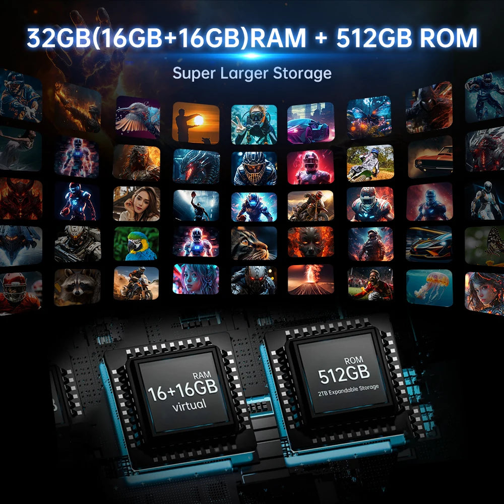 8849 SHARK 3 Unihertz Rugged Smartphone Dimensity 8300 Android 14 32GB 512GB  3K AMOLED Screen 11600mAh Night Camera 5G Phone