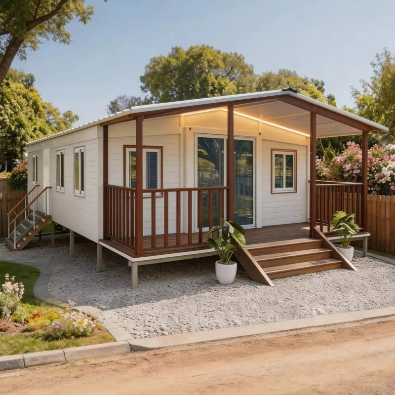 Space Saving Foldable Container House With Excellent Mobility and Stacking Capability Perfect for Pop up Stores