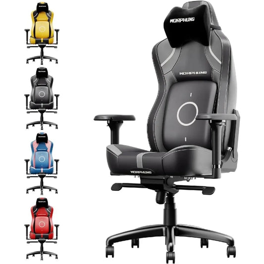 Morphling Ergonomic Gaming Chair,Adjustable Office Computer Chair with Dynamic Lumbar Support and Thicken Seat,Enlarge