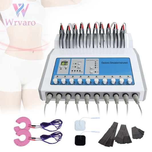 Weight Loss Machine Waves EMS Electric Muscle Stimulator Body Massager Slimming Electro Myostimulation Device Skin Care