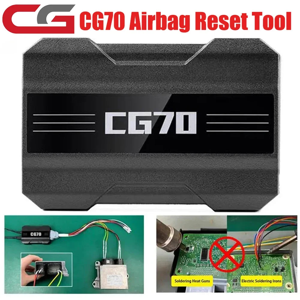 CGDI CG70 Airbag Reset Tool Clear Fault Codes One Key No Welding No Disassembly