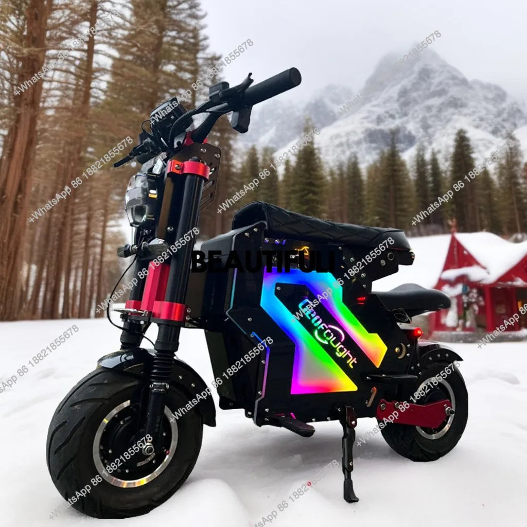 Seated Electric Scooters Off-Road 72V 60V 52V 10000W 15000W 7000W 5000W Dual Motor Electric Bike Adult