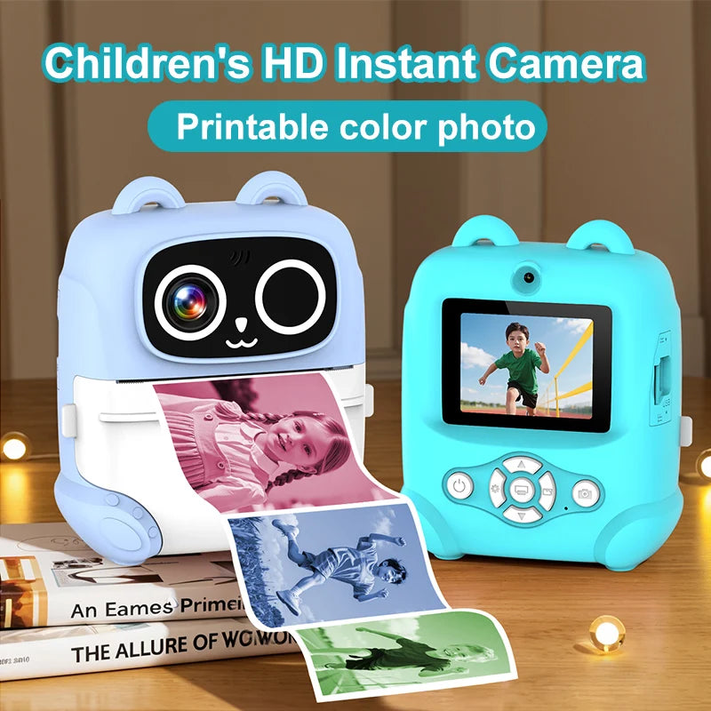 Kids Camera Outdoor Portable Mini Digital Camera for Children Birthday Graduation Ceremony Gift HD Photo Video Toy Camera for Bo
