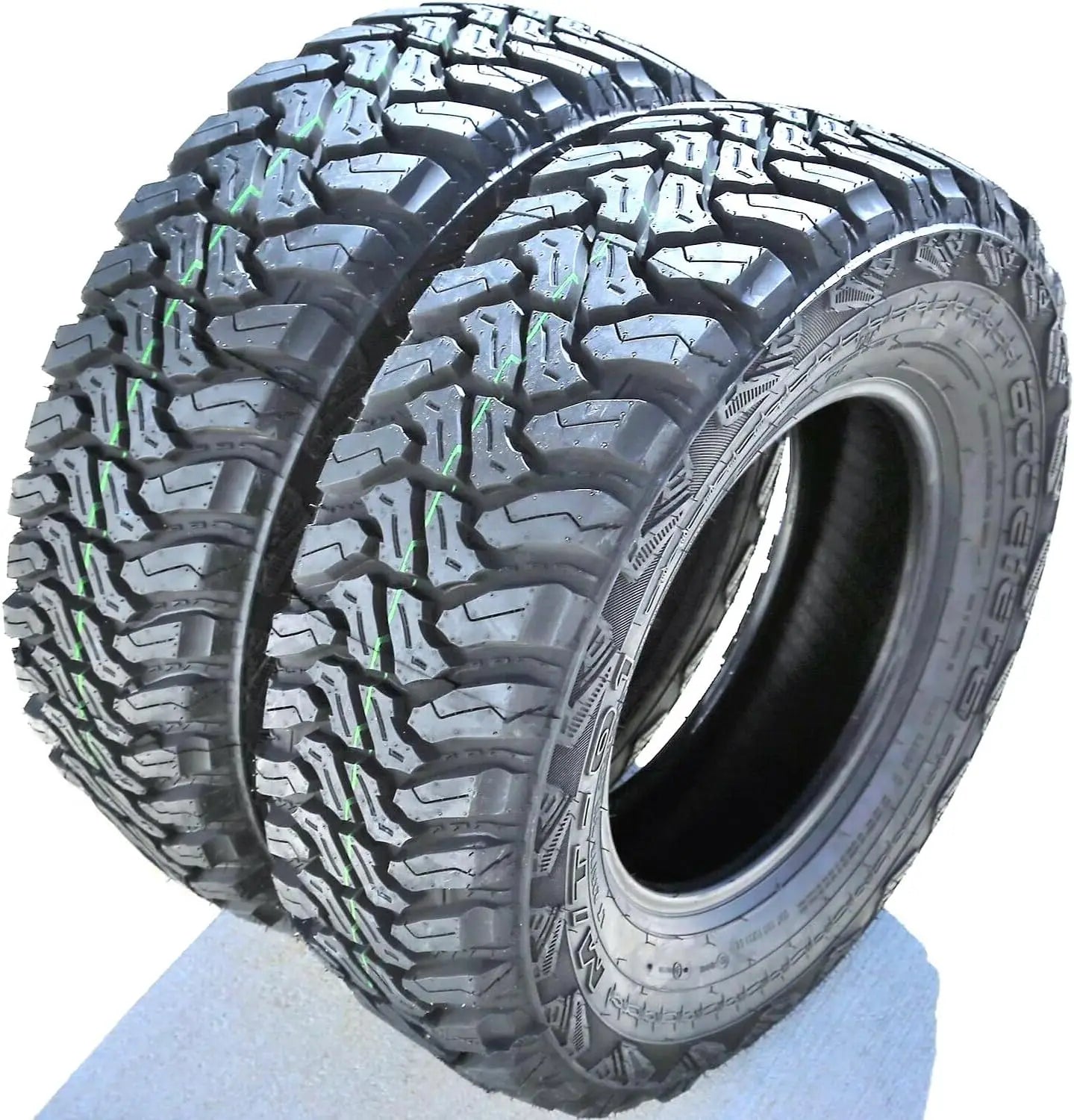 Set of 4 M/T-01 235/75R15 104/101Q Load Range C 6-Ply Mud Truck Tires