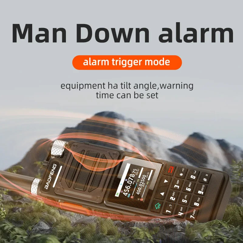 BAOFENG UV-25 10W Tri-Power Handheld Ham Radio GPS, UHF VHF MW FM Air NOAA Multi-Band Receiver, 5200mAh Battery, Tactical Goosen