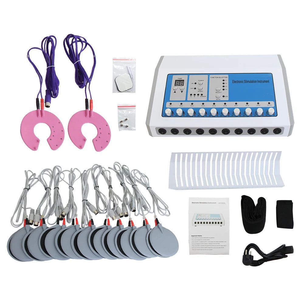 Weight Loss Machine Waves EMS Electric Muscle Stimulator Body Massager Slimming Electro Myostimulation Device Skin Care