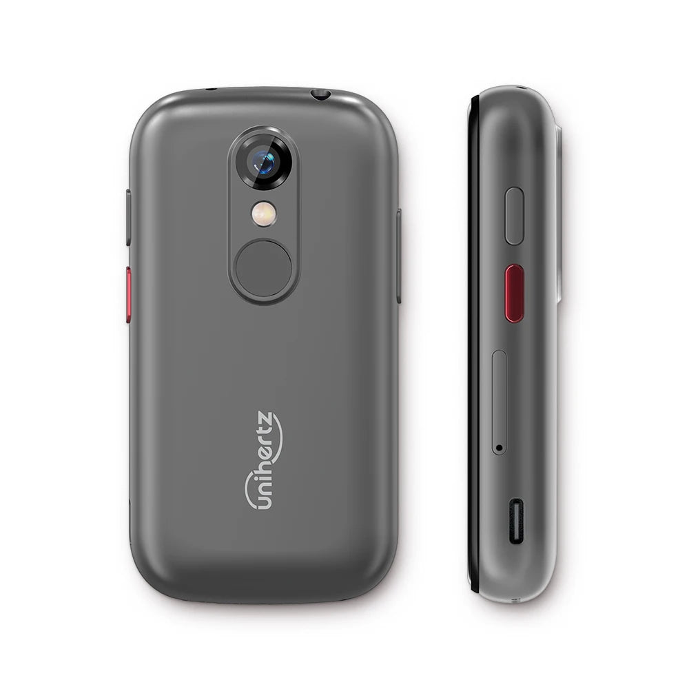 Unihertz  Jelly 2E Mini 4G Android 12 Unlocked Smartphone 4+64GB With SD Card Silver Grey And VoLTE HD Voice Support