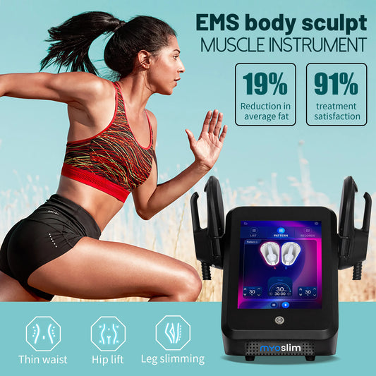 EMS Pro Body Contouring Device 15T Multi Tech Magnetic Activation Fat Reduction CE Certified Safe Slimming Muscle Tech Equipment