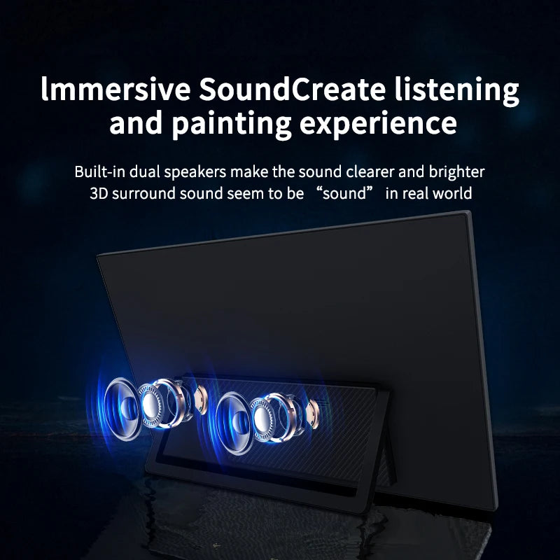 14.1 inch Portable Monitor 10-Point Touchscreen 100%sRGB 1200P IPS Second External Screen for Laptop Phone Mac Xbox Switch PS4/5