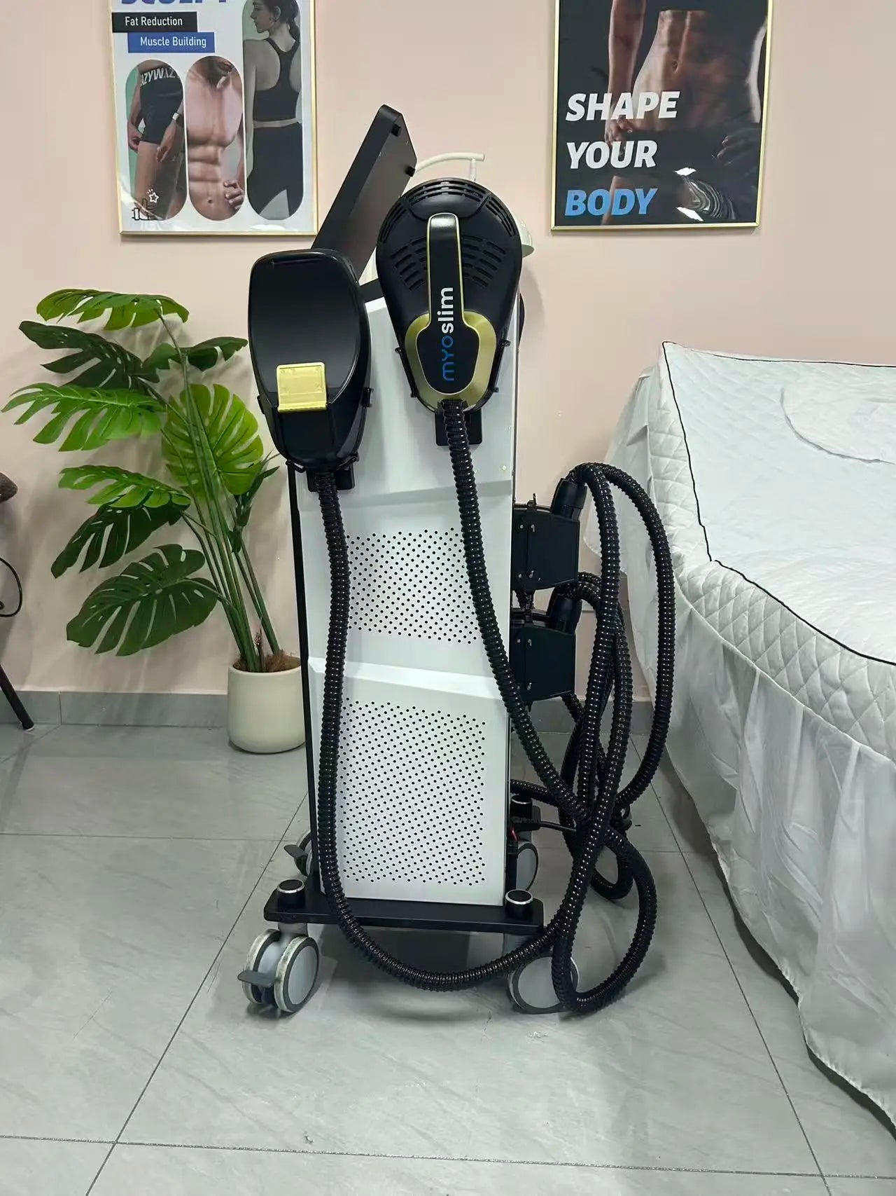 Myosilm 15 Tesla 6500W NEO Body Slimming Nova Fat Burning Muscle EMS Body Sculpting Electromagnetic Stimulate Hiemt Pro Machine