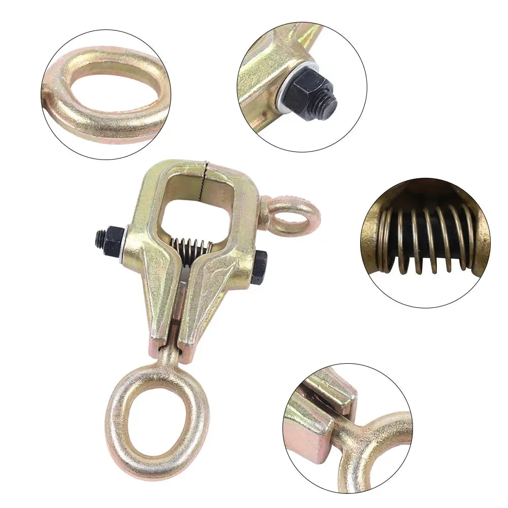 5 Ton Steel Self-Tightening Small Mouth Pull Mo-Clamp Auto Body Dent Repair Tool