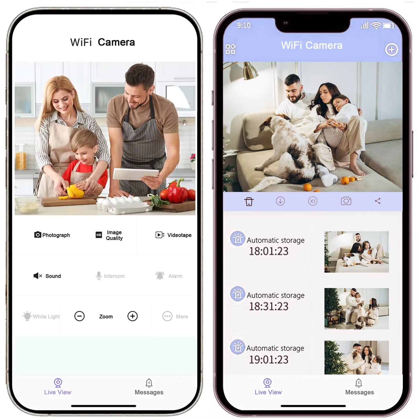 Y13 Only 0.9 inch Camera with Audio/Video Small Cameras for Home Indoor Use Cam Night Vision and Motion Detection