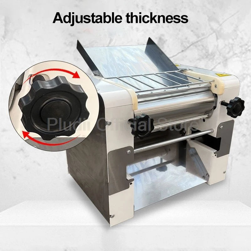Electric Dough Press Commercial 2200W Stainless Steel Auto Kneading Machine For Bakery Kitchen Dough Kneading Mixer Noodle Maker