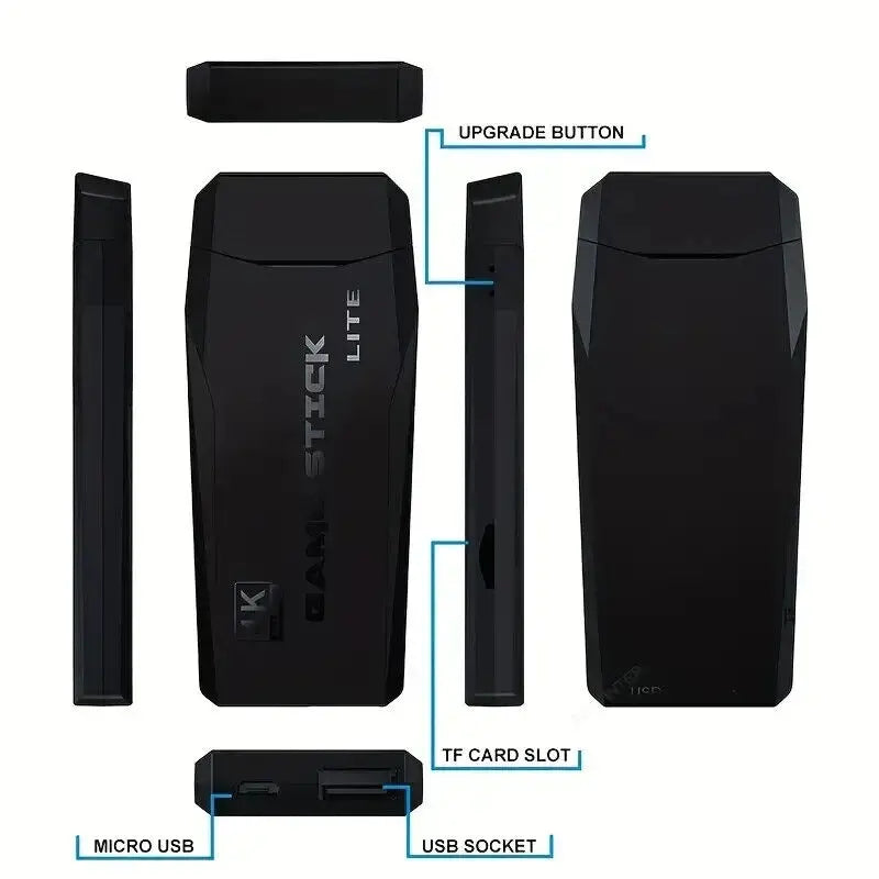 M8 Plug-in Video Game Console USB Charging Console Games Family