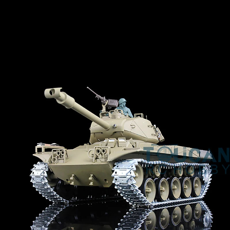 US Stock HENG LONG 1/16 Scale RTR 7.0 Upgraded Walker Bulldog RC Tank 3839 Metal Tracks Steel Gearbox Smoke Unit BB Shooting Toy