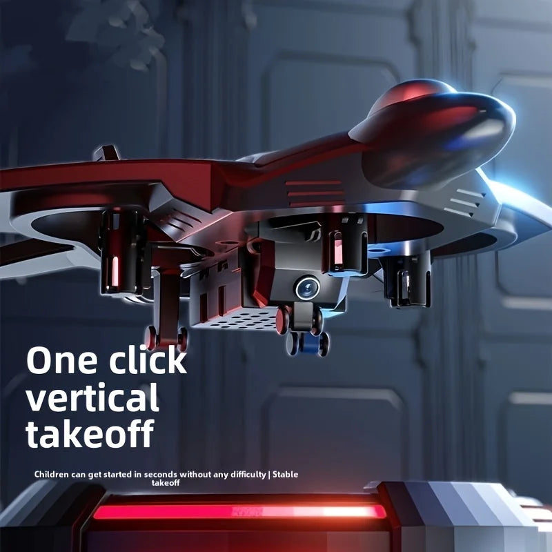 American New Type RemoteControlCombat Plane With Missile Launching, Camera Equipped, Quadcopter FighterDrone Model Toy, Outdoor