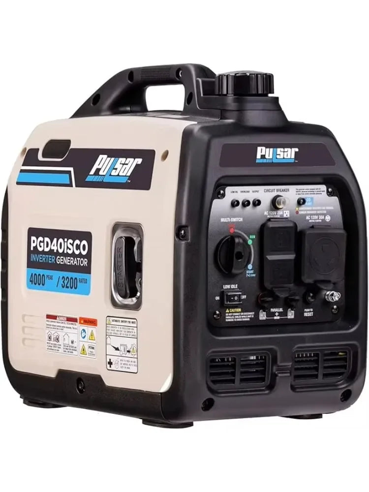 BestsellerPGD40ISCO Ultra Light Quiet 4000W Portable Gas Inverter Generator