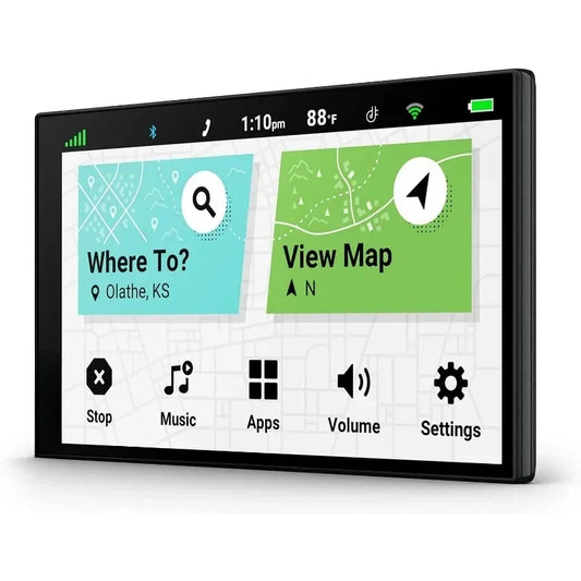 Innovative design.DriveSmart 76, 7-inch Car GPS Navigator with Bright, Crisp High-resolution Maps and Voice Assist