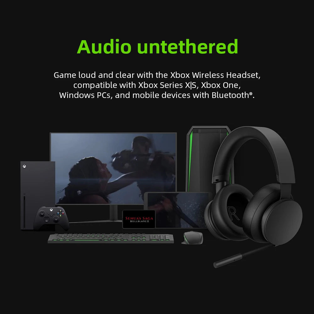 New Microsoft Xbox Wireless Headset – Xbox Series X S, Xbox One and Windows 10 Devices New 100% Original