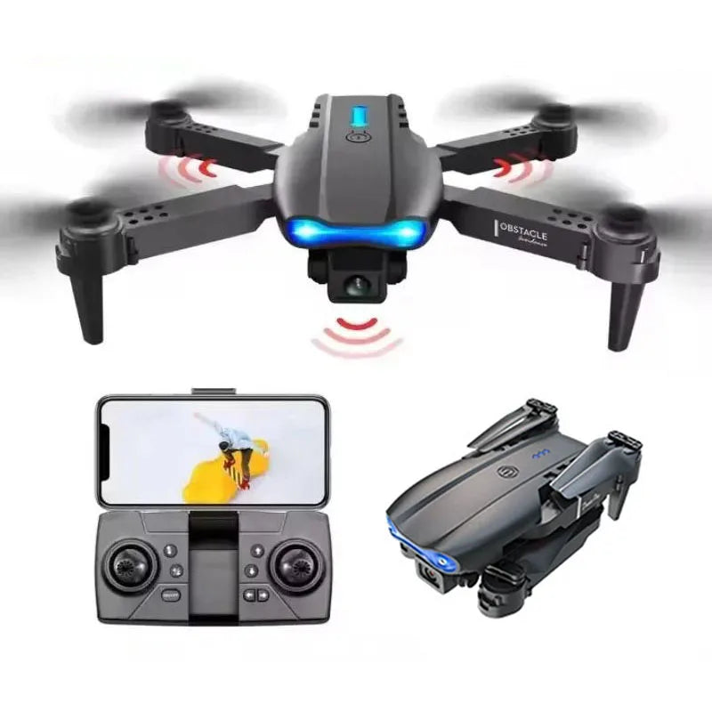 ZHENDUO HD Dual Camera E99 Pro RC Mini Drone 4K With WiFi 1080P 720P Aerial Photography Helicopter Foldable Quadcopter Dron Toys