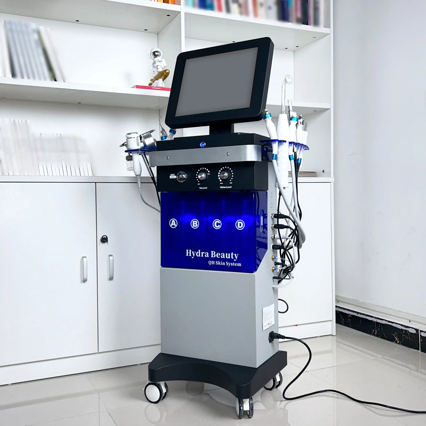 Summer Promotion, 14 in 1 Multi-functional Hydrogen Oxygen Facial Treatment Machine, Suitable for household and Workplace, Fully