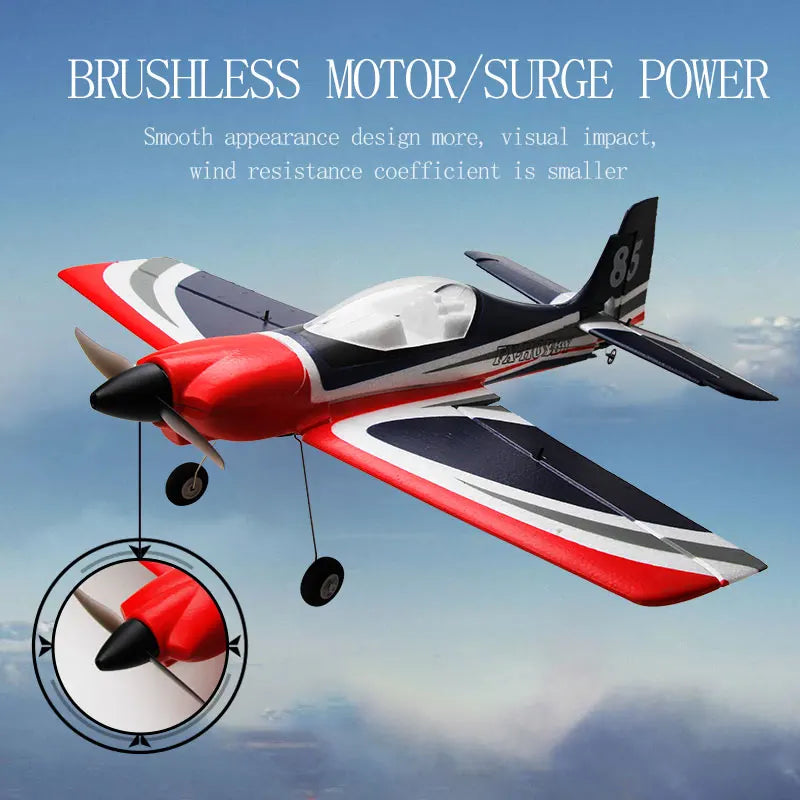 5CH FX9706 RC Plane 580MM Fixed Wing Glider 3D/6G Remote Control Aircraft 2.4G Brushless Motor Fighter Model Toys for Children