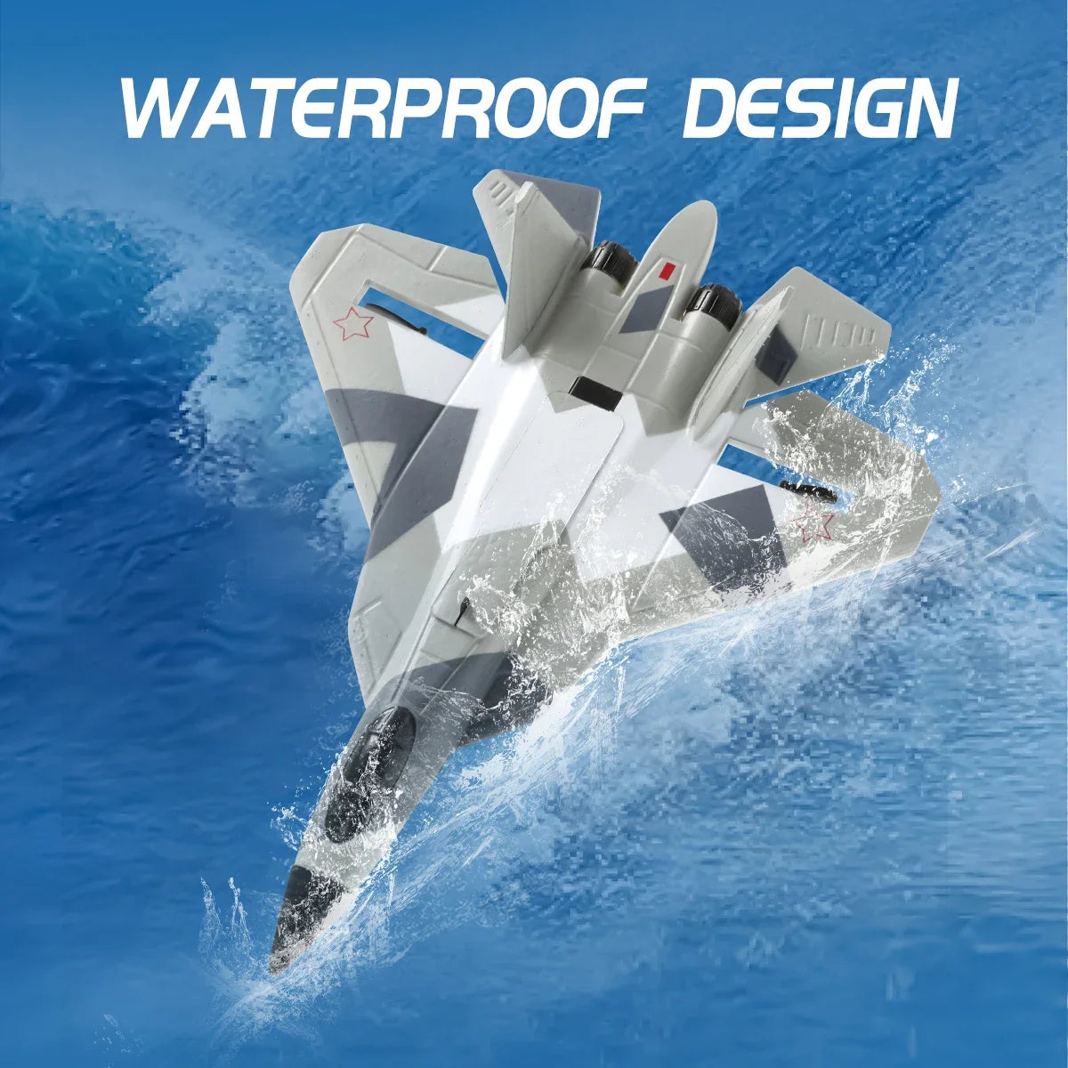 US Ship SU57 2.4G Remote Control Aircraft RC Airplane Electric EPP Foam Plane Rc Fighter Fixed Wing Hand Throwing Glider Toys