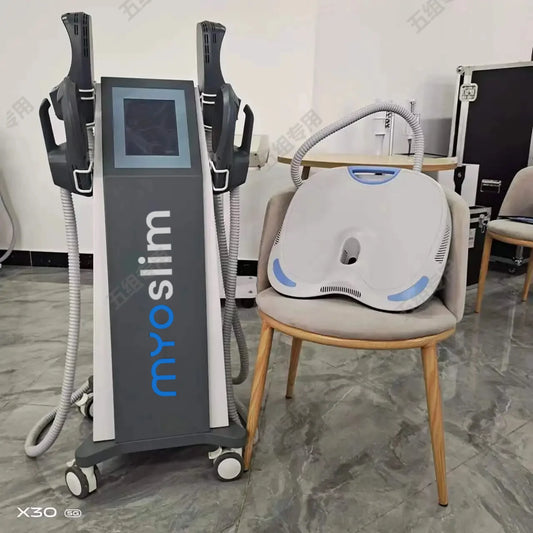 15 Tesla MYOSILM Machine 6500W Muscle Stimulator Body Slimming MYOSILM Technology Sculpting Salon RF NOVA abdomel