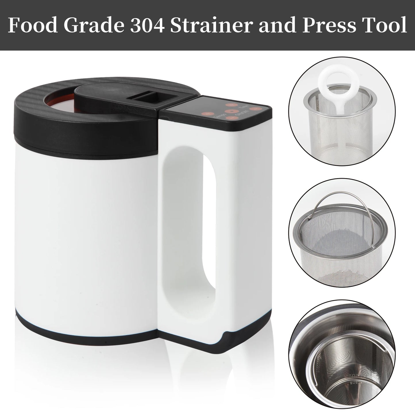 EnjoyHigh HerbAbility Decarboxylator and Infusion Machine,Herbal Oil,Tincture Maker,Oil Infusion and Decarb Machine