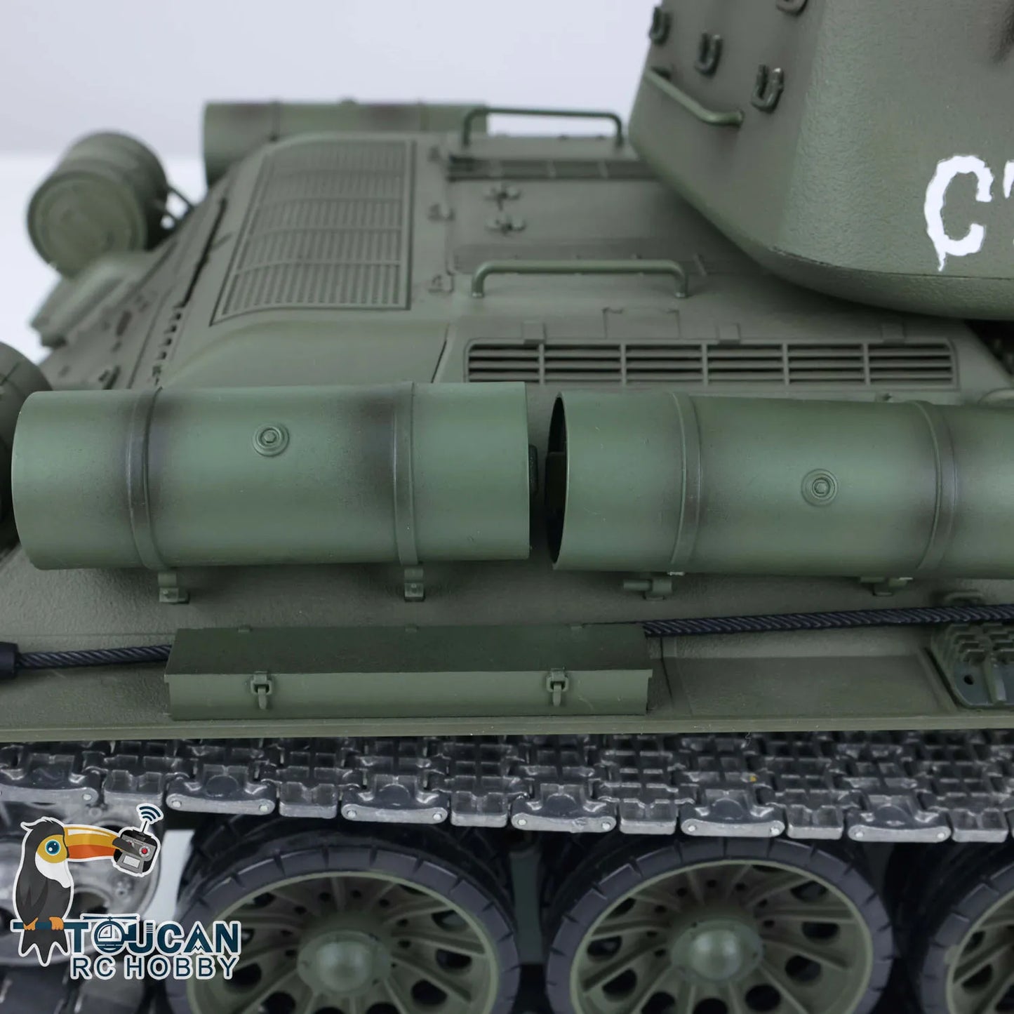 US Stock Upgraded HENG LONG 1/16 RC Tank 7.0 RC Tank Model Soviet T34-85 3909 Metal Tracks Idler Bearing Gearbox Speaker Toys