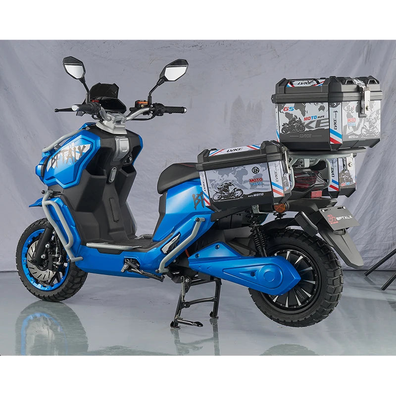 SXLL 2000W Electric Motorcycle 72V 40AH Battery 80AH Controller EEC Scooter, Scooter/Pocket Motorcycle