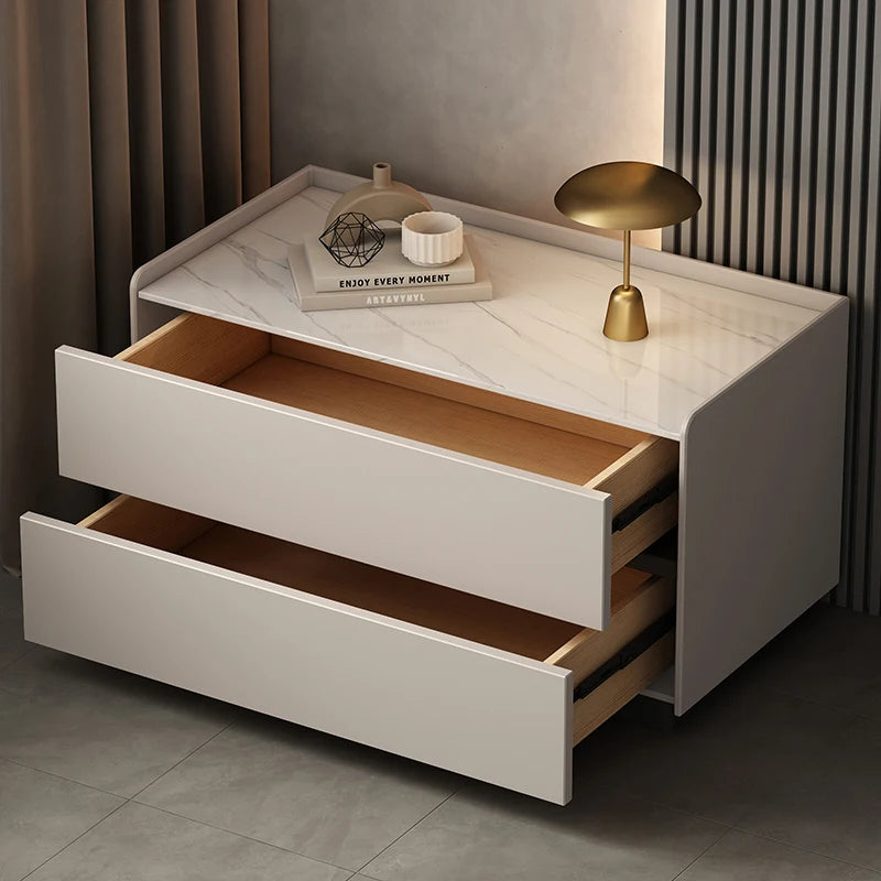 Bedroom Storage Bedside Table With Drawers Italian Design Bedside Tables Aesthetic Minimalist Mesitas De Noche Home Furniture