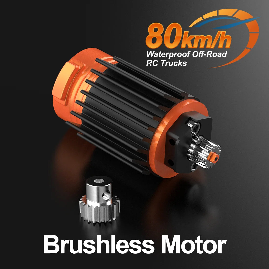 JIUSI PT14R MT14R 1/14 RC Car 4WD 80km/h Brushless 2.4G Remote Control Racing Car 3S 35C 2200mAh High Speed Off-road RC Truck